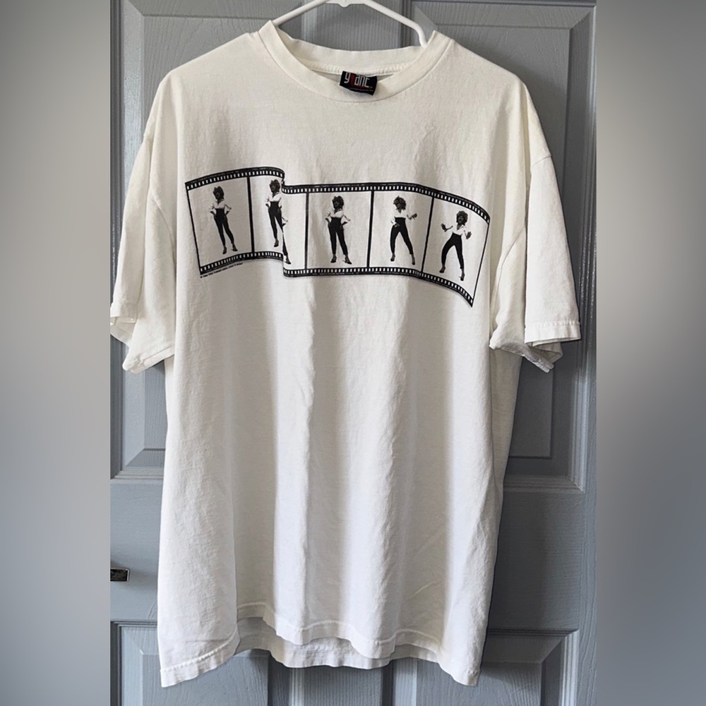 Vintage 1999 Large Tina Turner Twenty Four Seven Tour Giant Promo T-Shirt